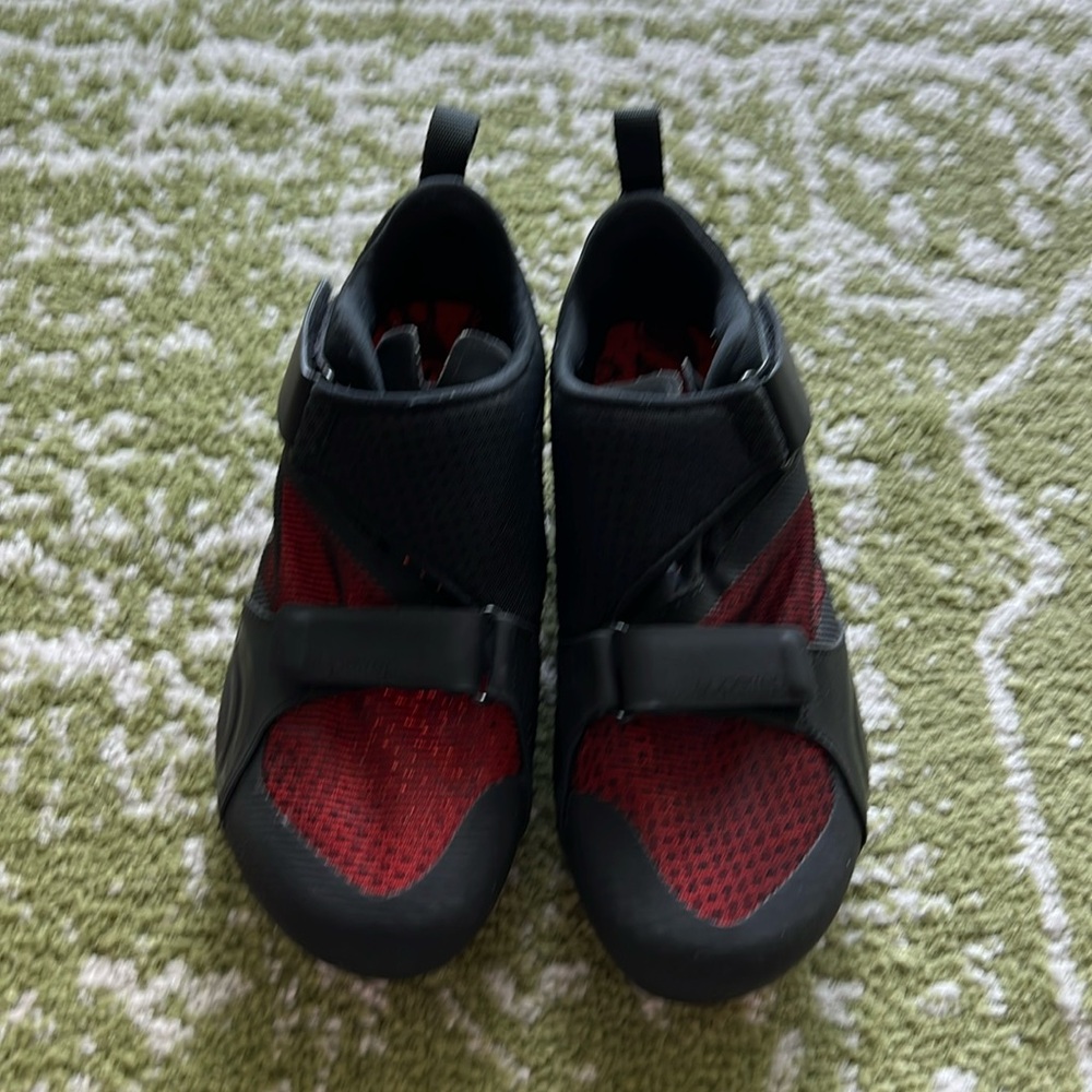 Nike SuperRep Cycle Used with cleats woman’s size 8 fits tight will fit 7.5